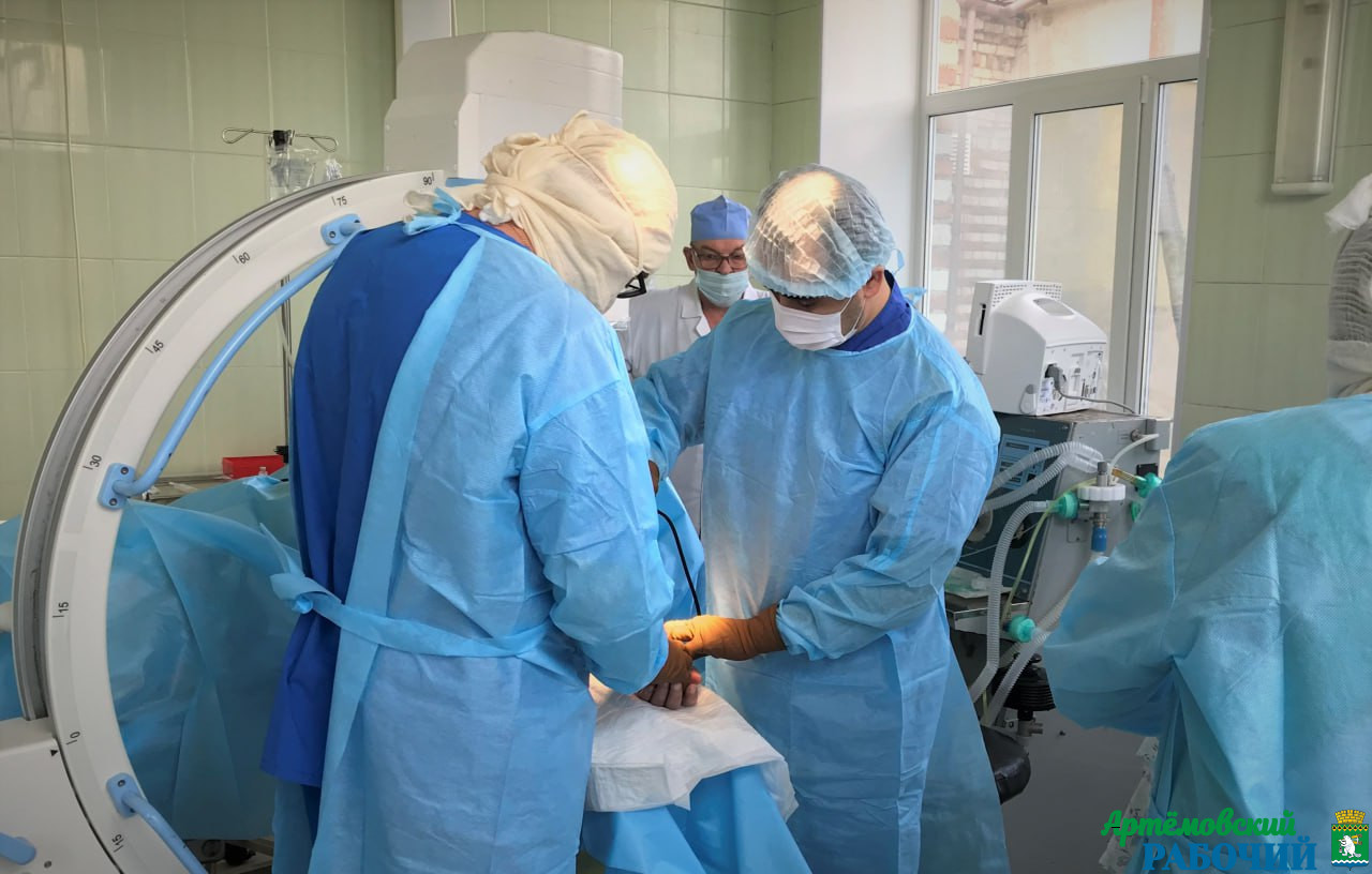 В Артёмовской ЦРБ проведено более двух десятков операций по «детскому» остеосинтезу