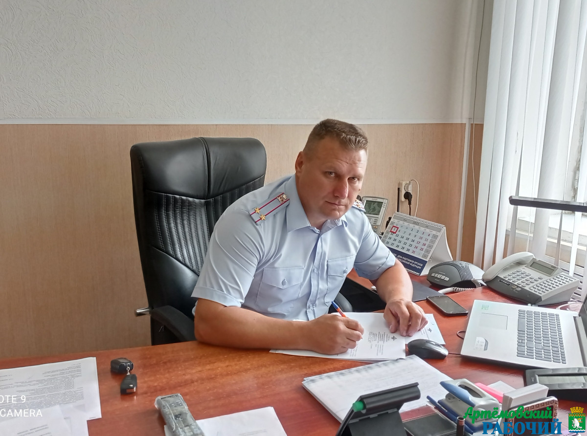 Подполковник полиции Макаров Олег Николаевич