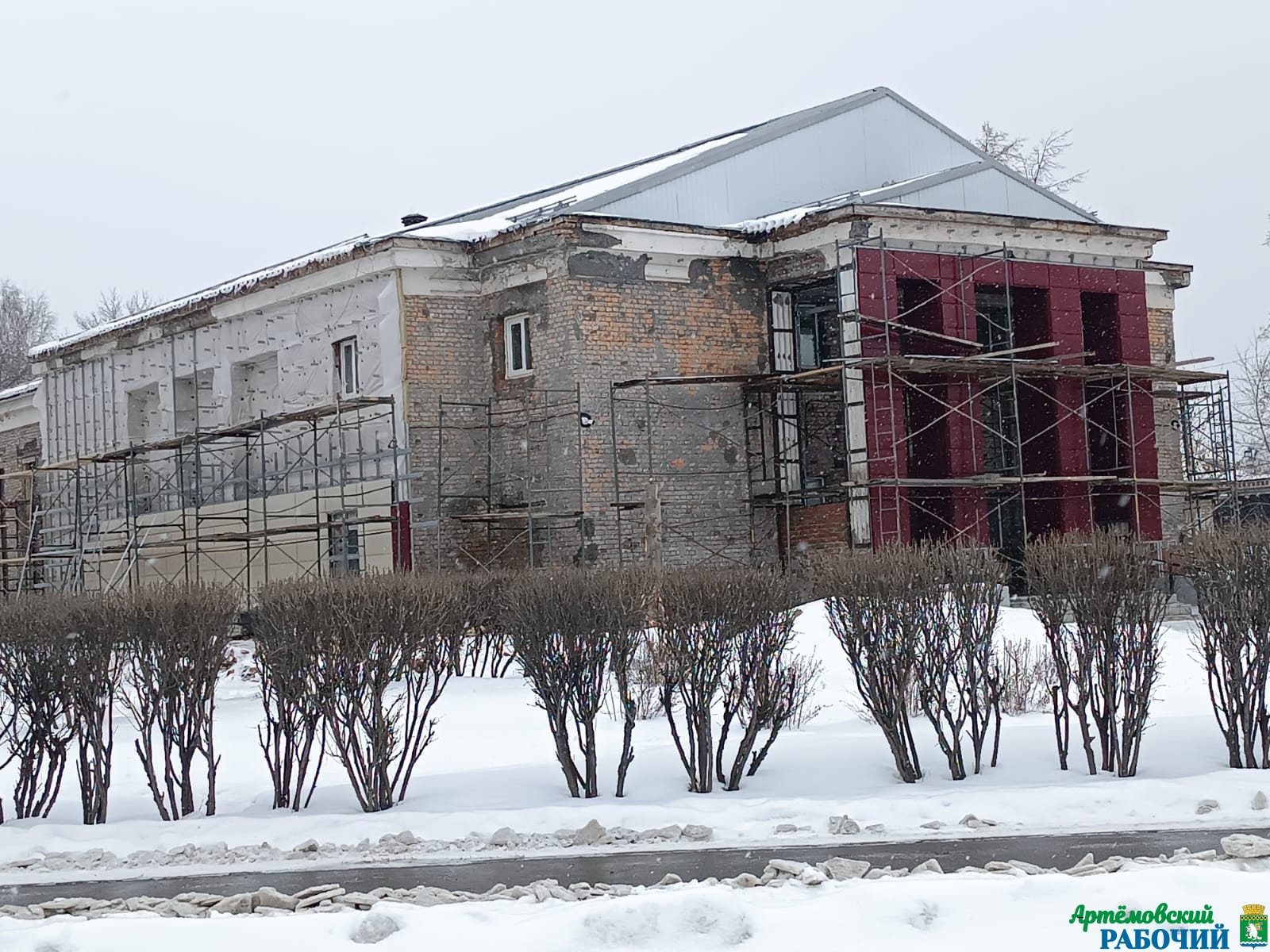 В зданиях культуры идут большие ремонты 