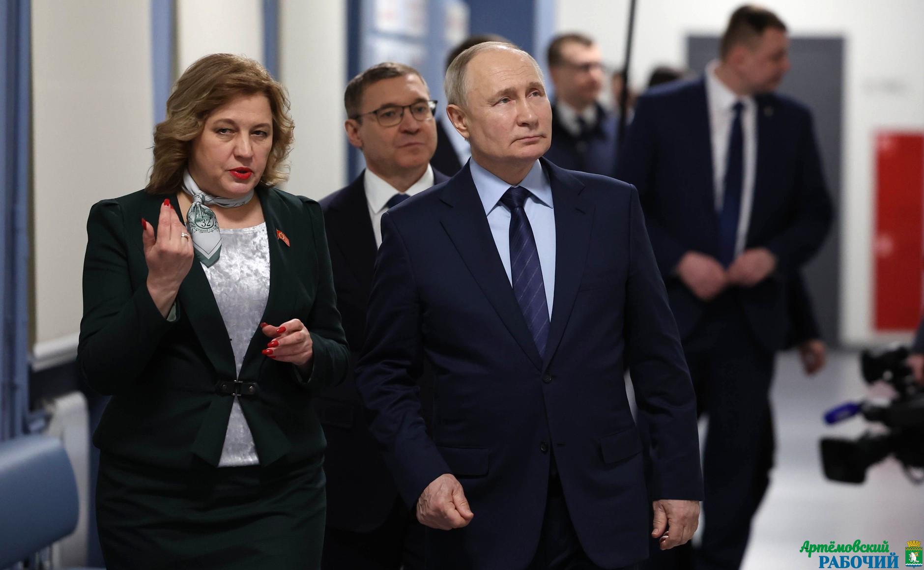 Президент России Владимир Путин с рабочим визитом посетил Свердловскую область