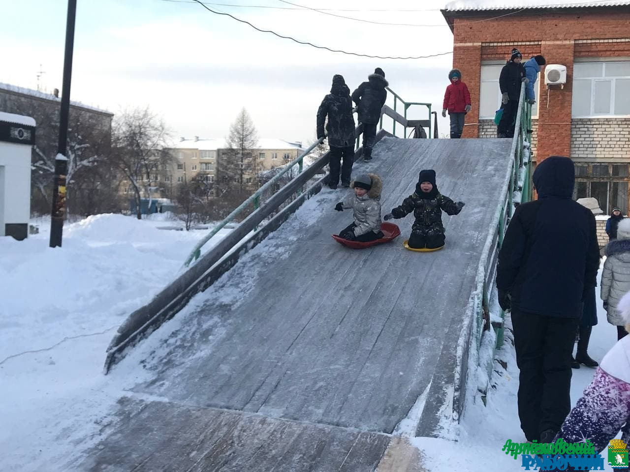 Мероприятие "Горка" - обеспечьте детям безопасность в зимний период