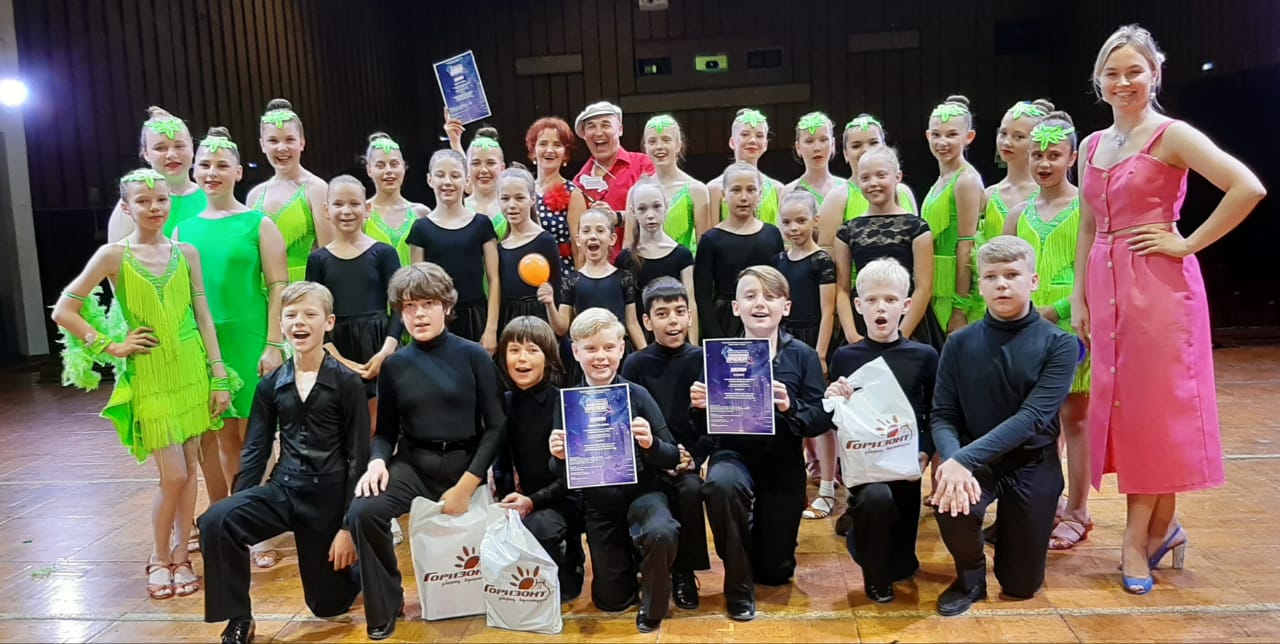 Наши победители танцевали джайв!