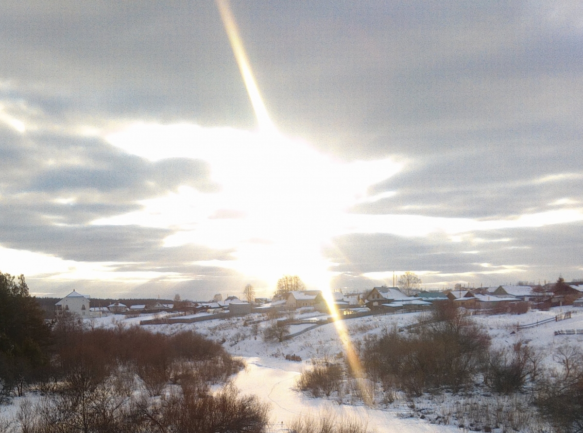 Погода на Урале очень переменчива