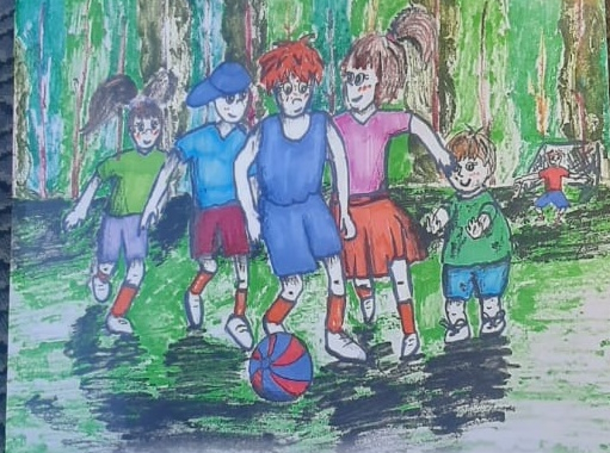 Такой стало обложка книги "футбольный матч"