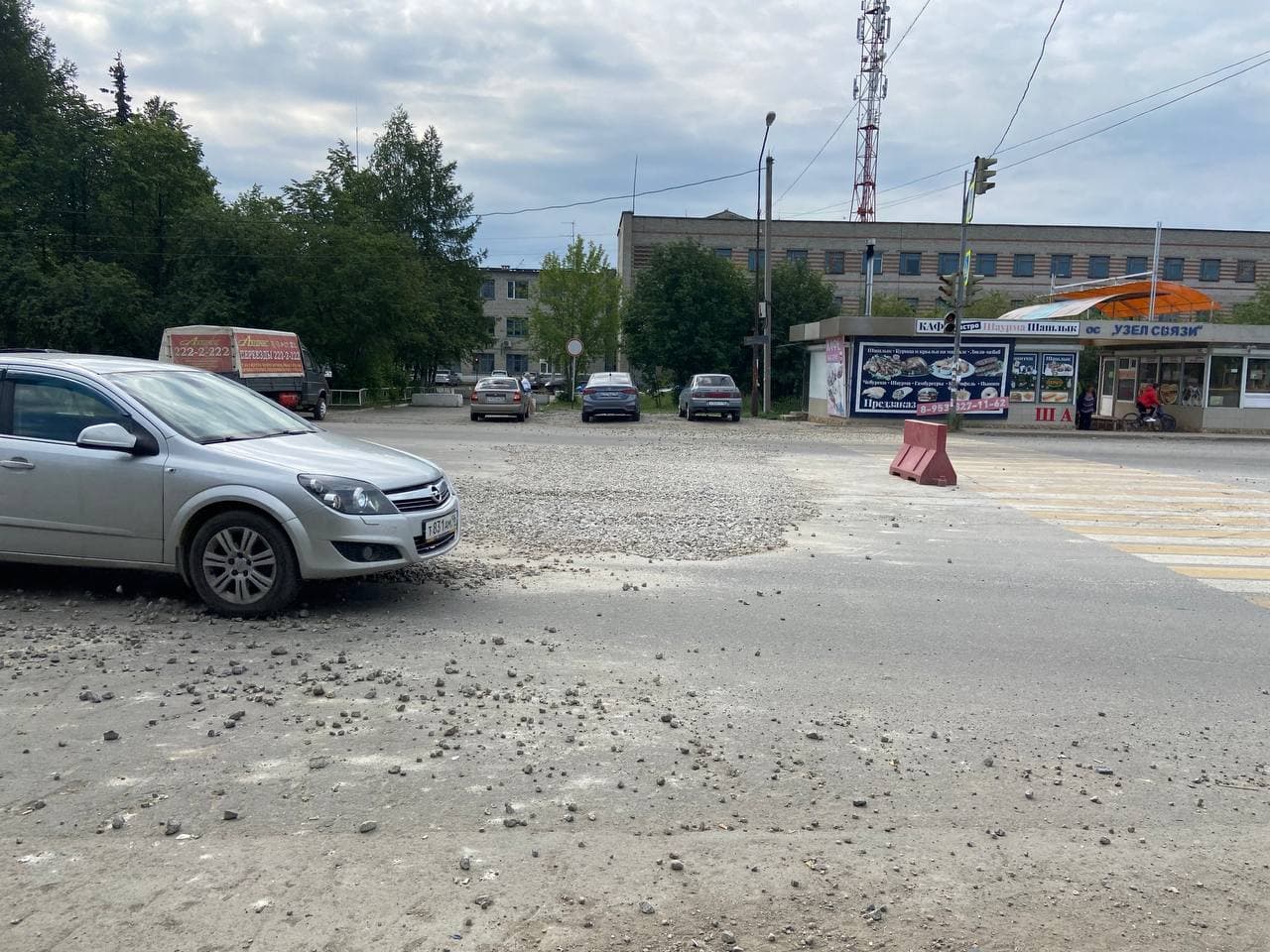 На «Узле связи» появится асфальт 