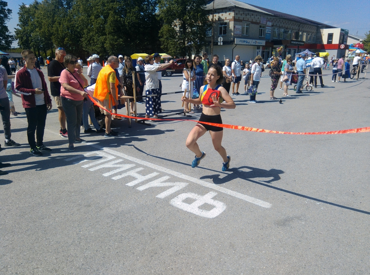 К финишу - пришла первой