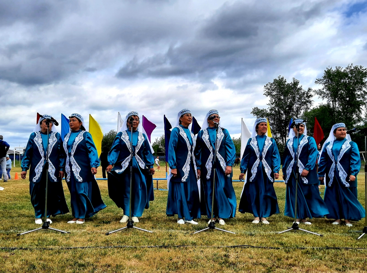 Фото Галины Таскиной. Сабантуй объединяет людей разных национальностей. 