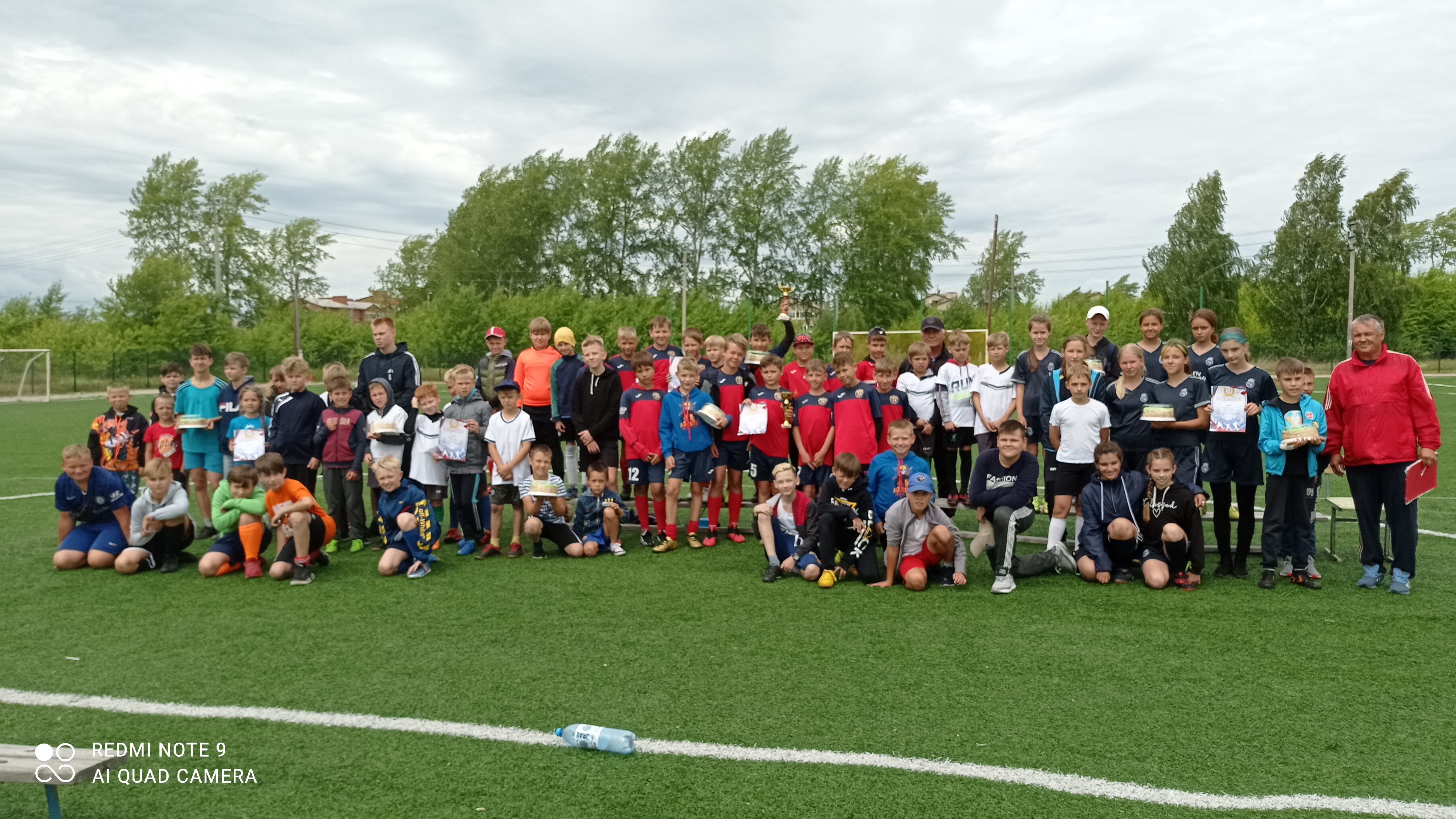 В Артемовском соревновались юные футболисты