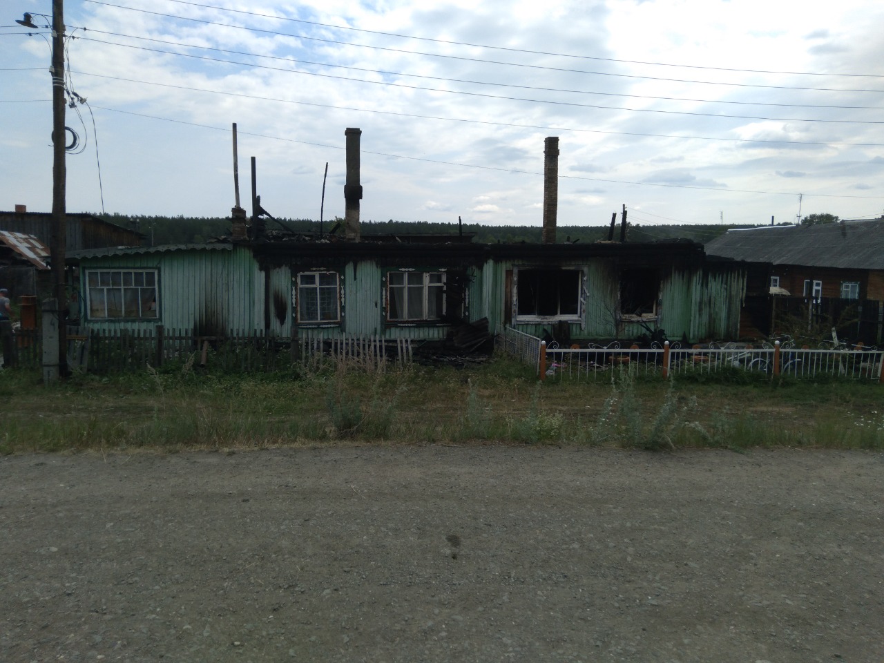 Пожар не пощадил жильцов: все сгорело до тла 