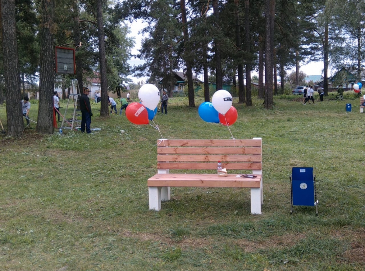 Фото Василия Ергашева. Думается, у нас появился новый парк.