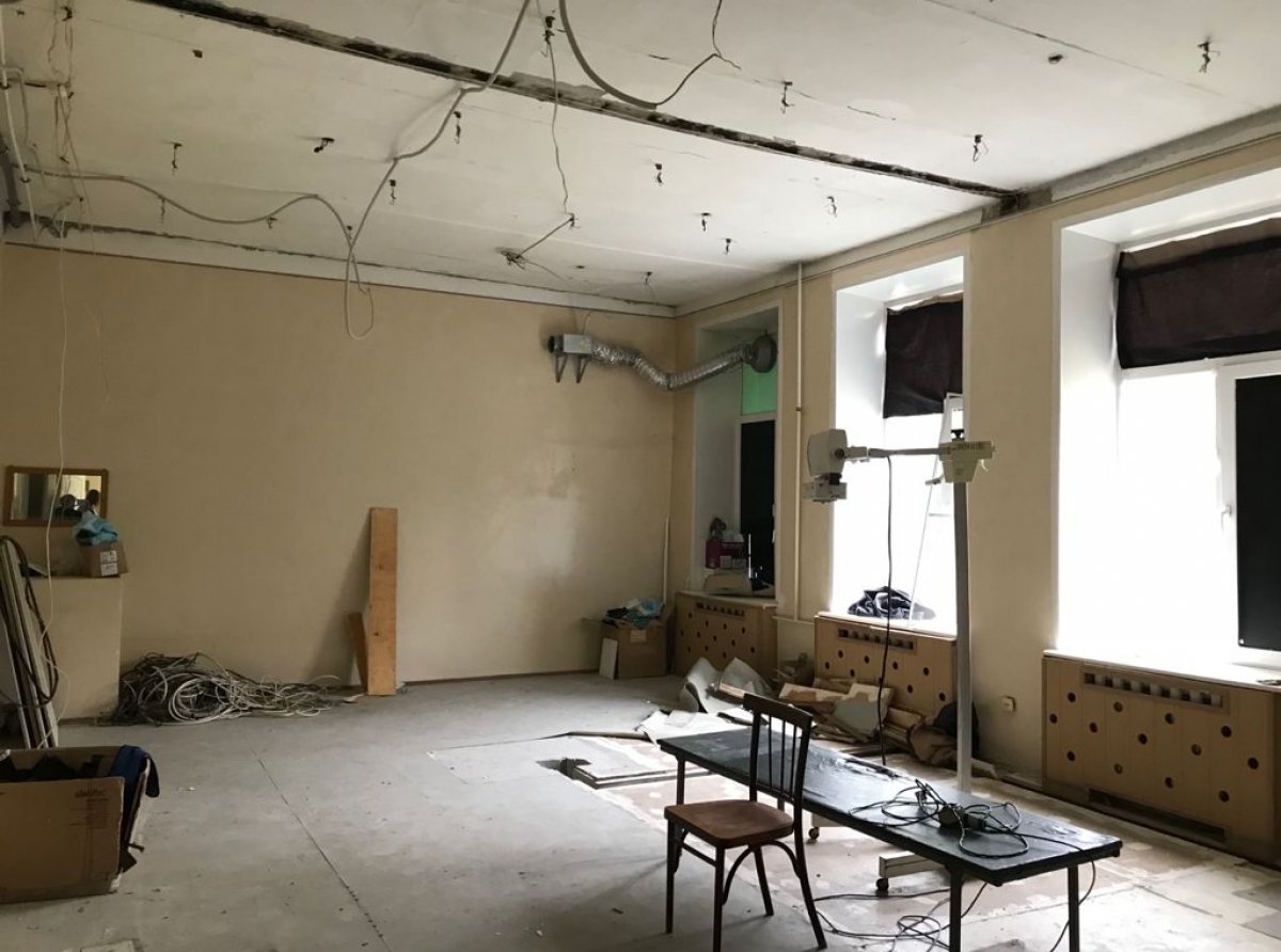 Фото пресс-службы АЦРБ. Для нового оборудования готовят просторное помещение.