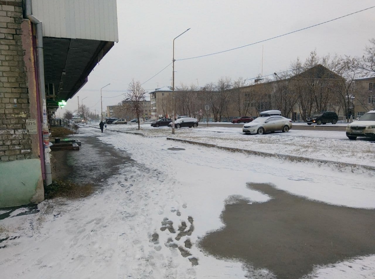 Фото: Василий Ергашев. Зима постепенно наступает...