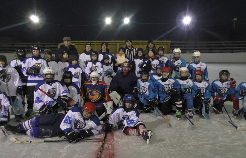 Фото Евгения Баченина. Юные артемовские хоккеисты сражались за приз главы АГО