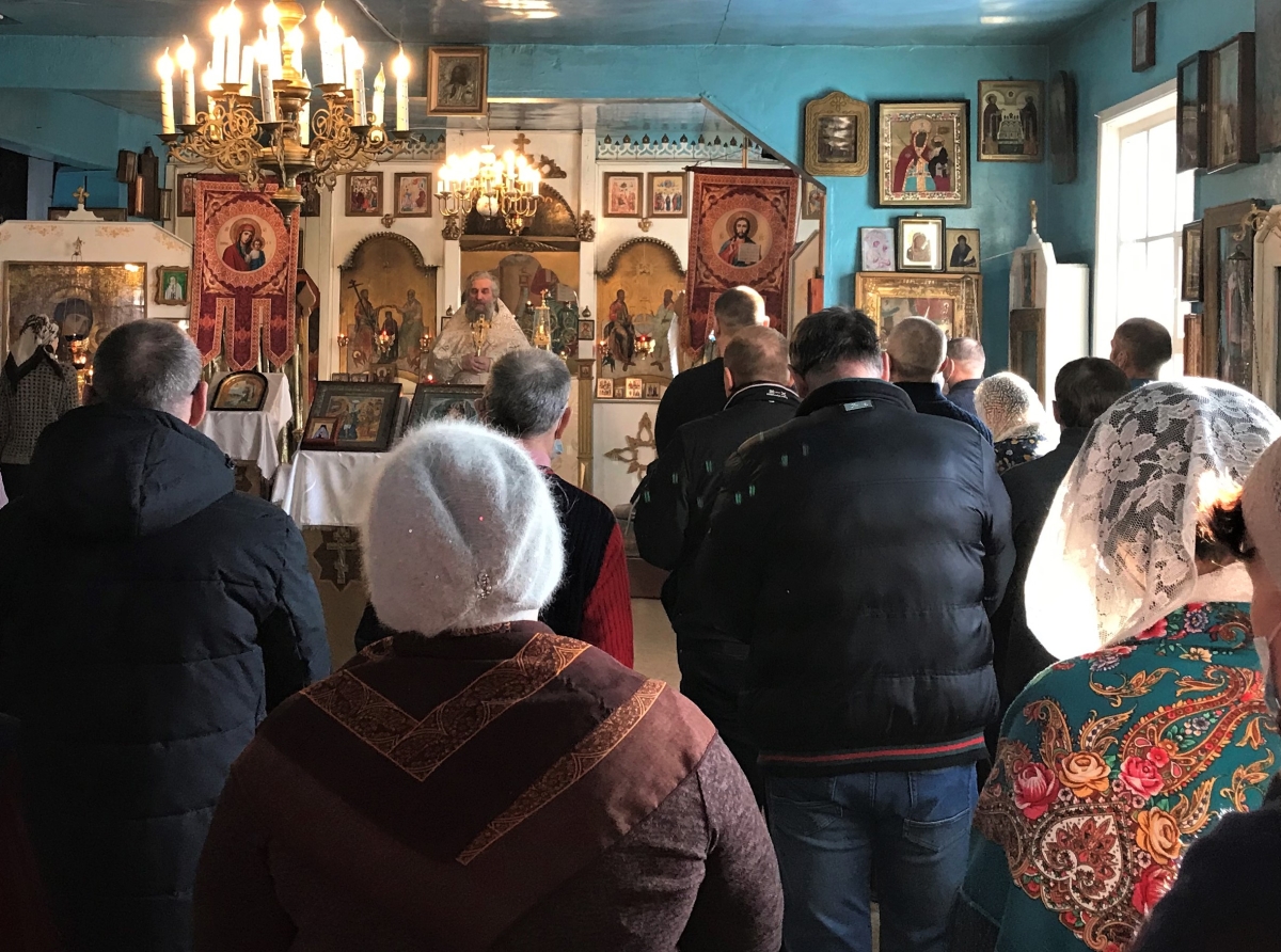 Фото из архива. Первая вакцинация прихожан от ковида состоялась в АГО 23 января в Храме во имя святого пророка Божия Илии (ул. Советская, 121