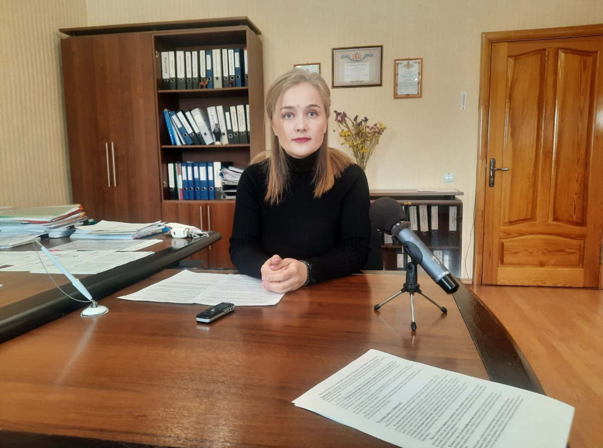 Фото Галины Таскиной. Заведующий противотуберкулезным диспансером АЦРБ Вера Скачкова:"Самое главное в борьбе с туберкулёзом - это раннее выявление заболевания".