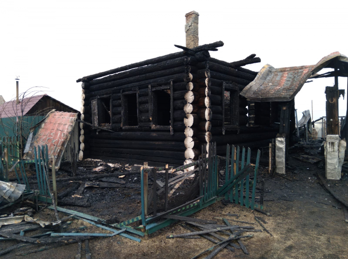 Фото: Павел Страхов. Пожар принес большую беду