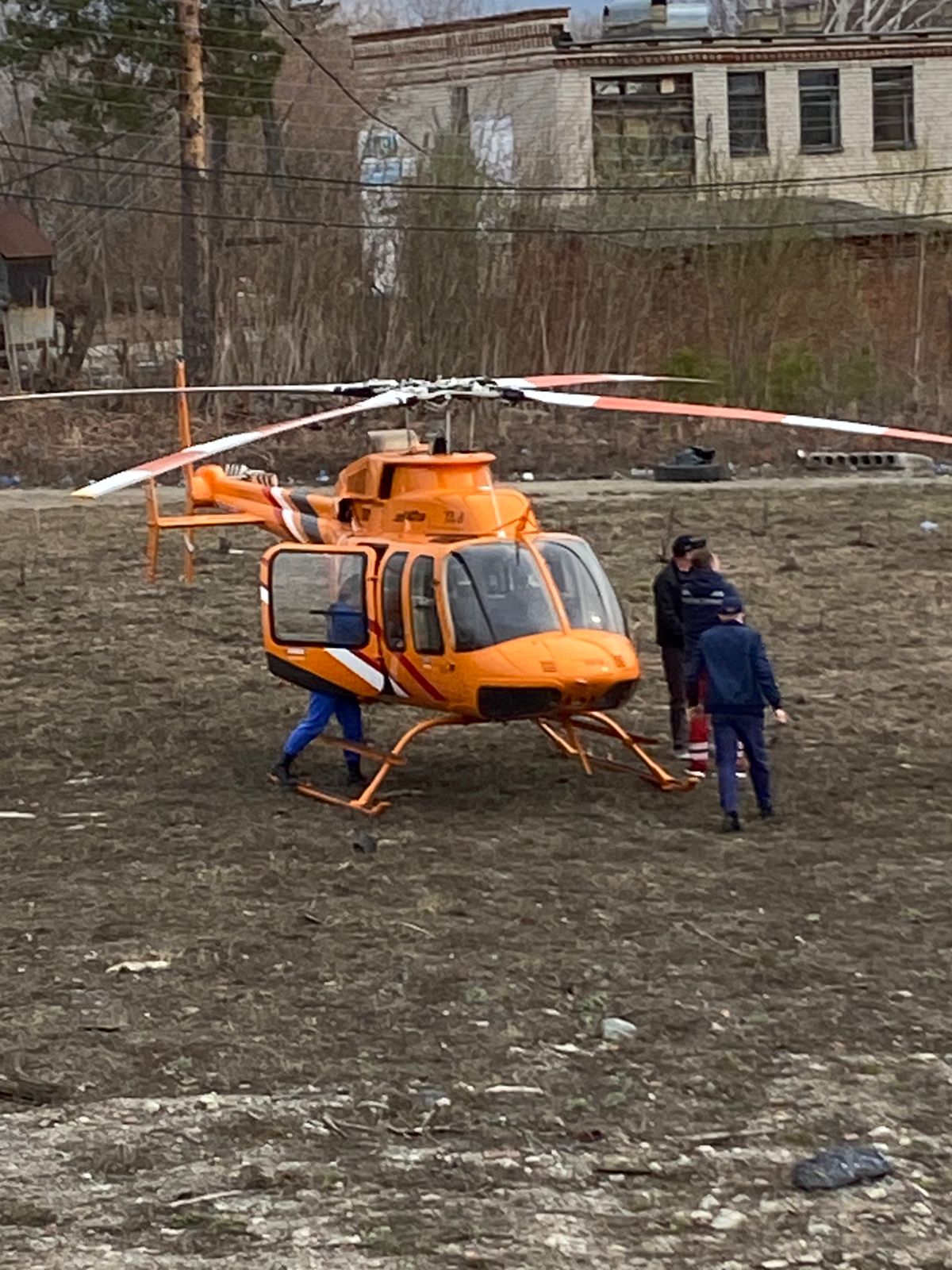 Артемовца вертолетом направили в Ирбит