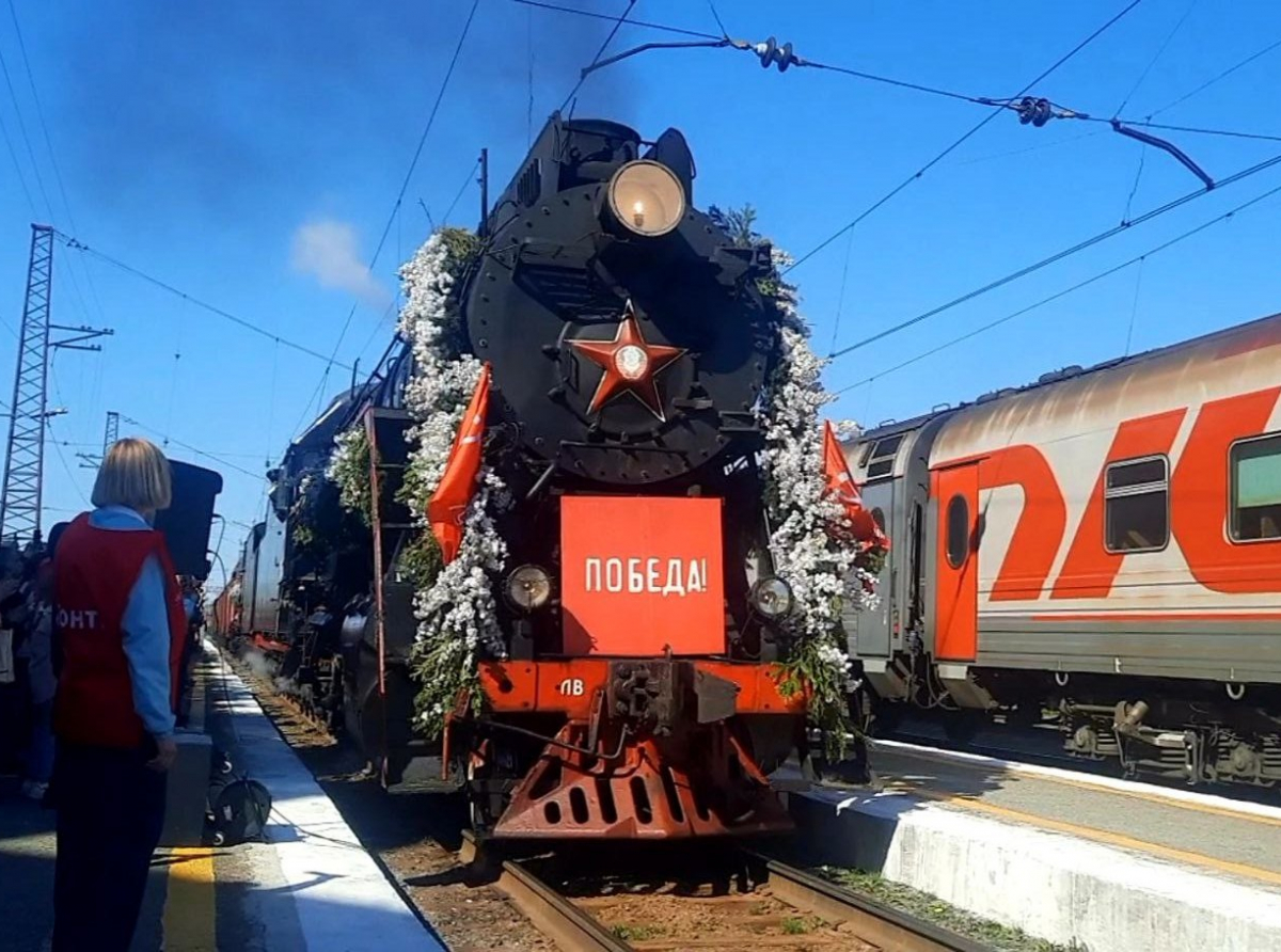 Фото Галины ТАСКИНОЙ. Победный май и Эшелон Победы.