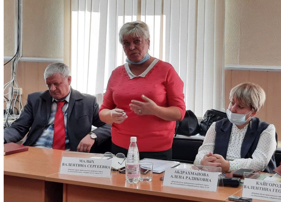 Депутат Валентина Малых: «Наш город становится краше»