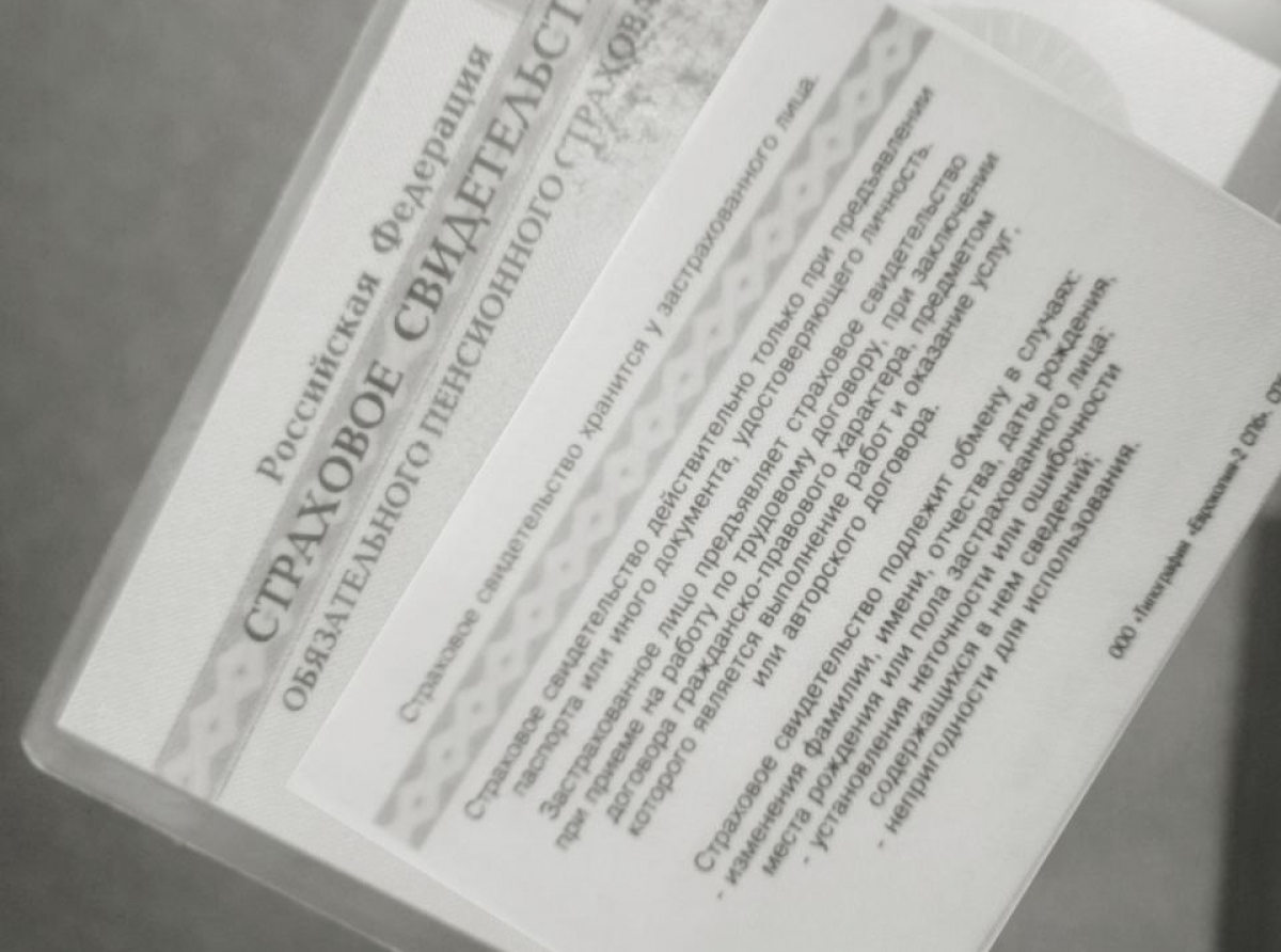 Фото Галины Таскиной. СНИЛС - это не только номер счета, на который работодатель делает отчисления в фонд будущей пенсии. Это еще и ключ к единому интернет-порталу государственных услуг. .