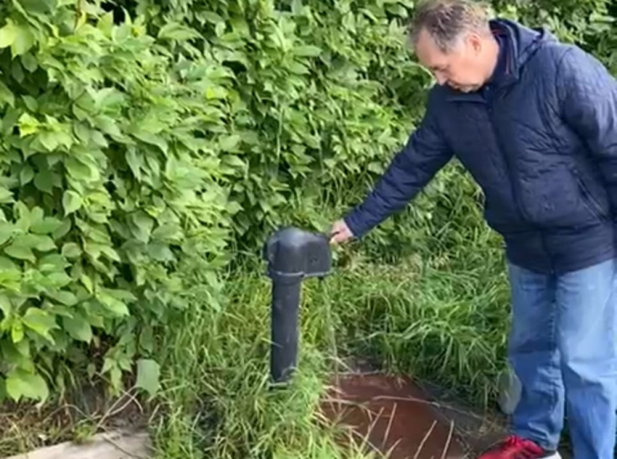 Фото: администрация АГО. Колонка работает.