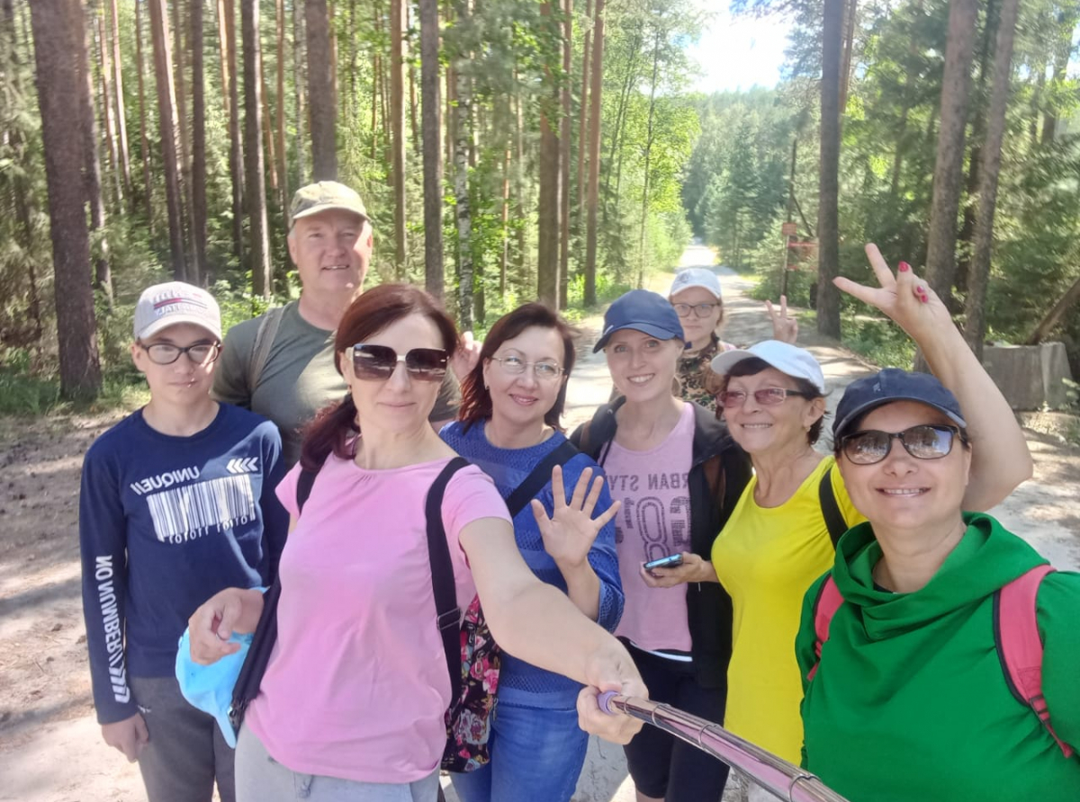 Фото участников похода