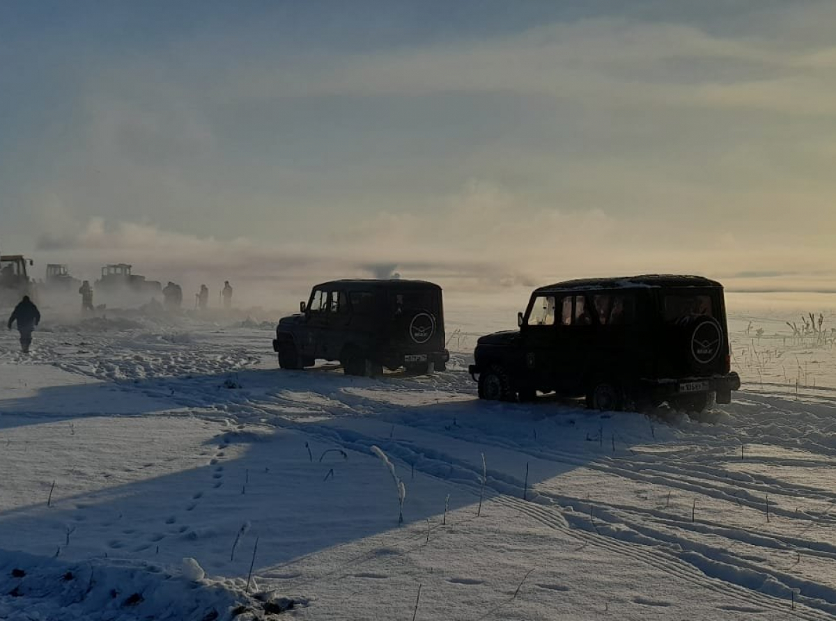 Фото предоставлено 16 ОФПС. Пожарным приходится работать в непростых и опасных условиях. 