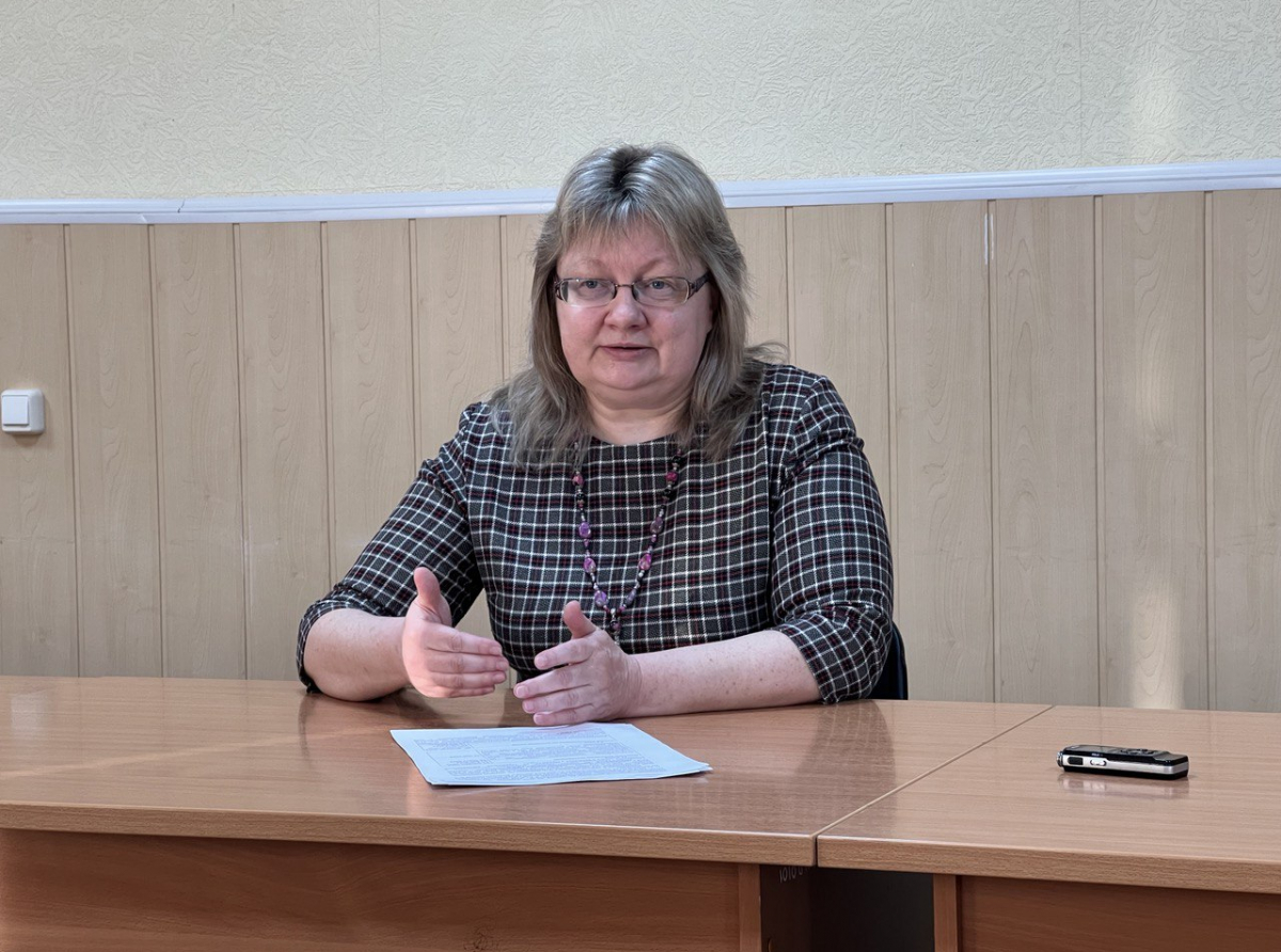 Фото Галины Таскиной. Ольга Мухлиева: "В 2023 году серьезных изменений в процедуре проведения ЕГЭ и структуре экзаменов не предвидится".