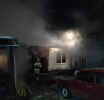 Ночью в Артемовском сгорел жилой дом 