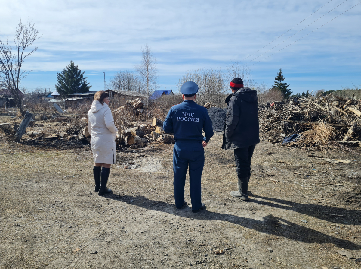 Фото предоставлено МЧС. Патрульно-контрольные группы будут ежедневно обходить частный сектор.