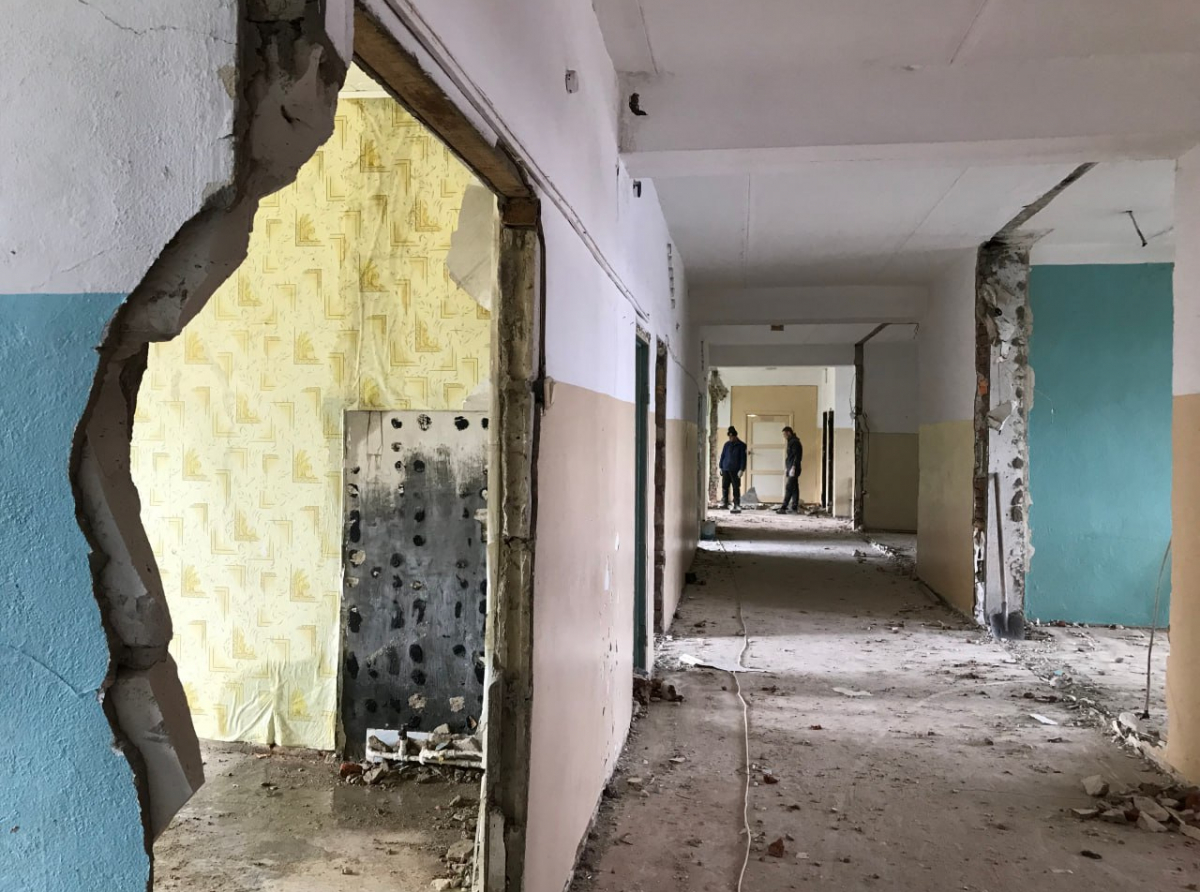 Фото пресс-службы АЦРБ. Завершится ремонт в следующем году .