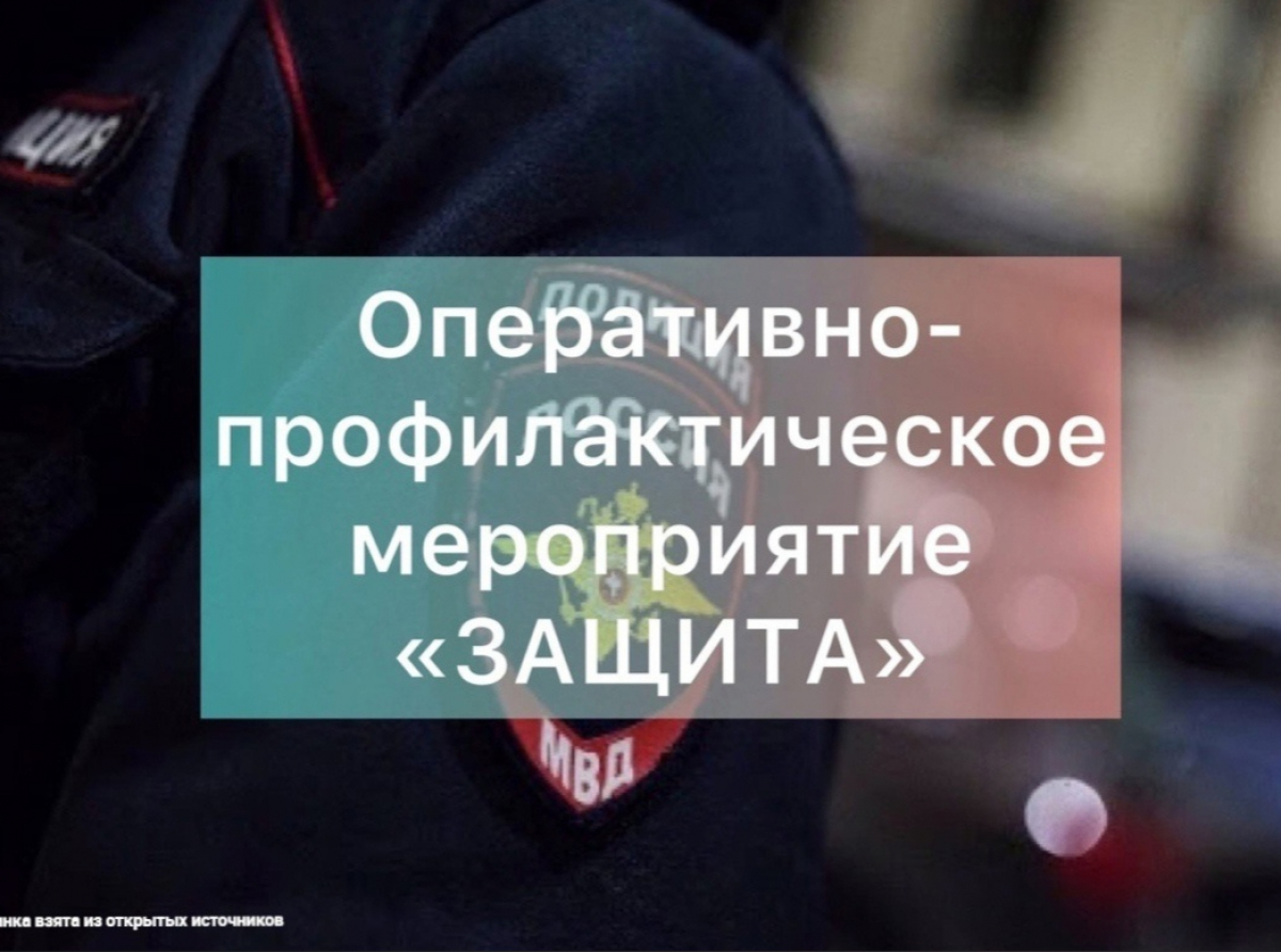 В Артемовском районе стартовало оперативно-профилактическое мероприятие «Защита»
