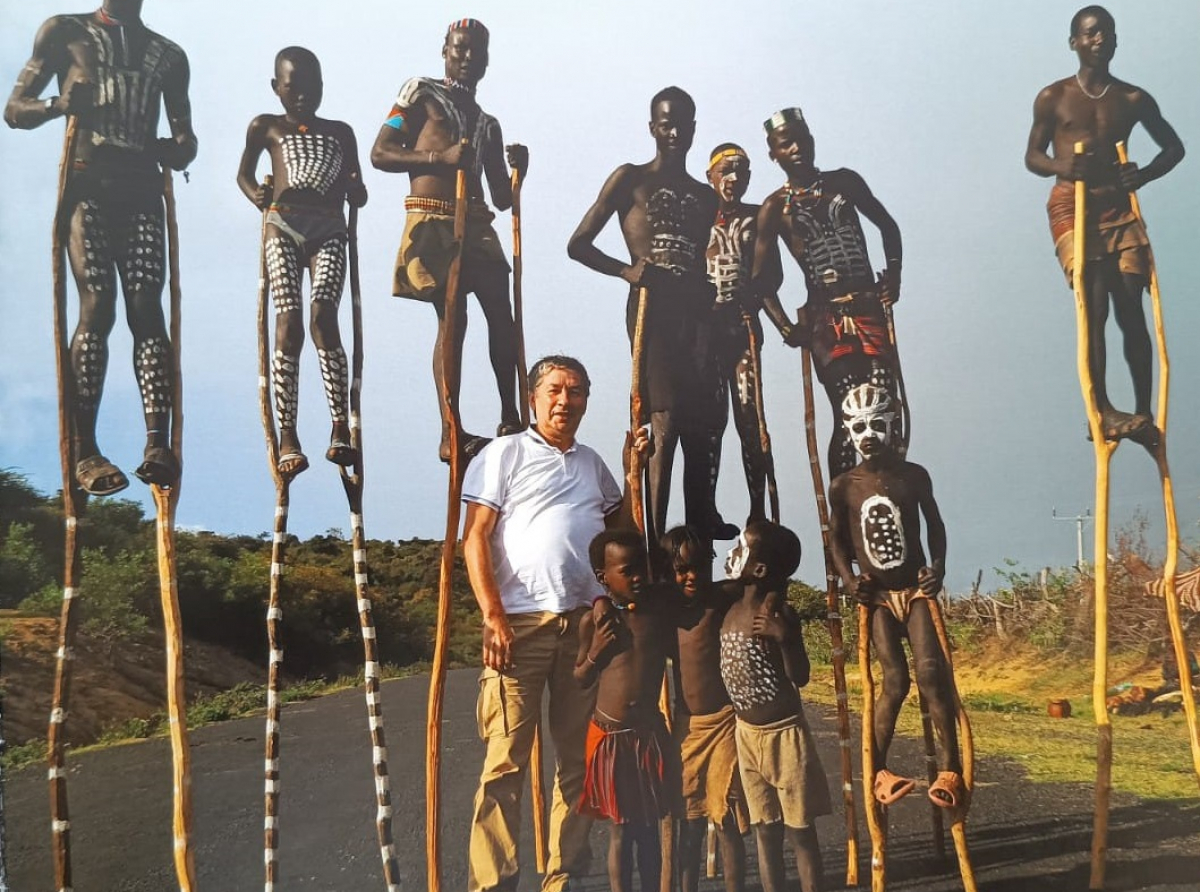 Фоторепродукция снимков С. Лекомцева из его фотоальбомов