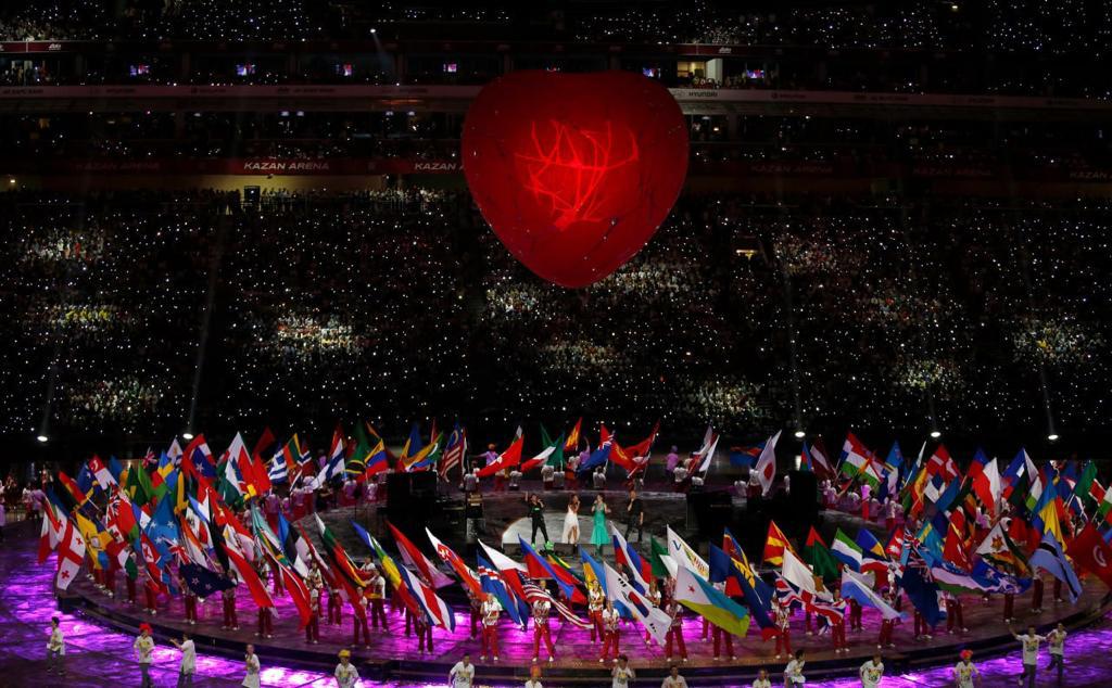 Атлеты со всего мира