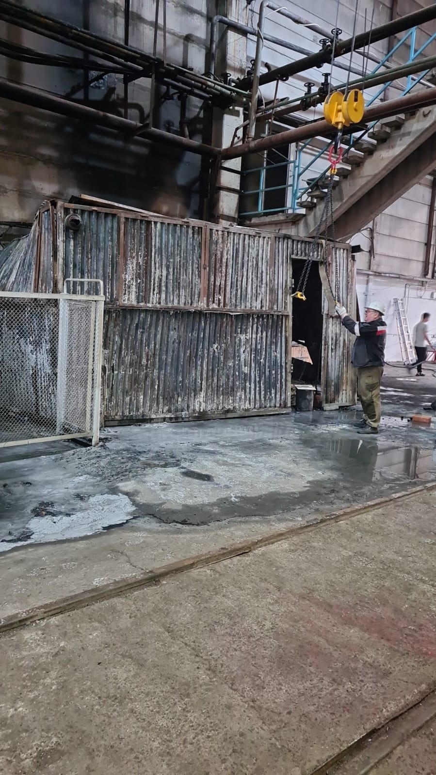 Вчера, 20 июля, на машзаводе в п. Буланаш случился пожар