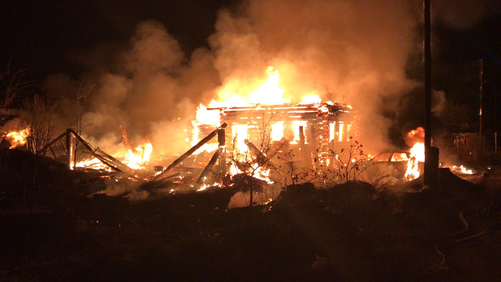 Беспокойная неделя: горели дома, баня, трансформаторная подстанция