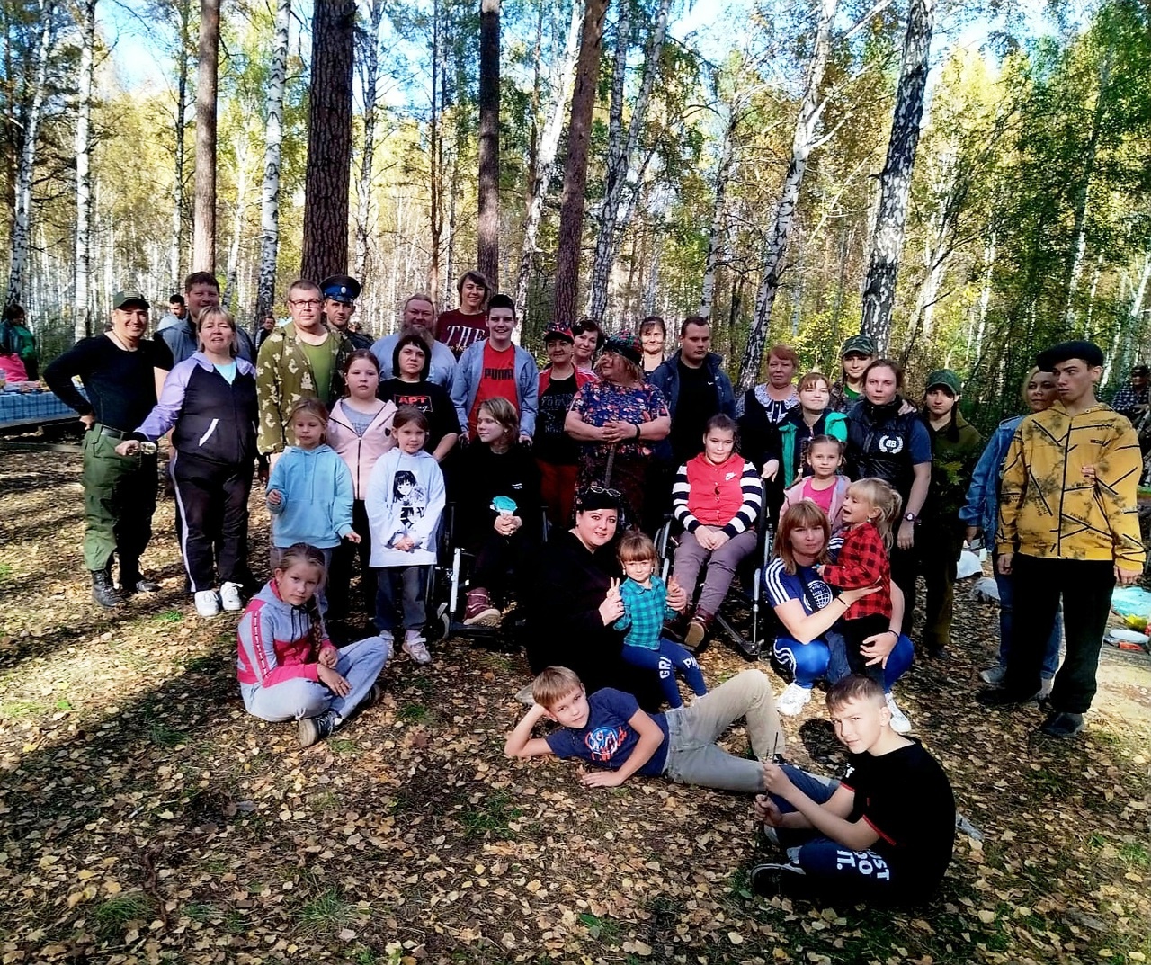 Праздник на живописной поляне