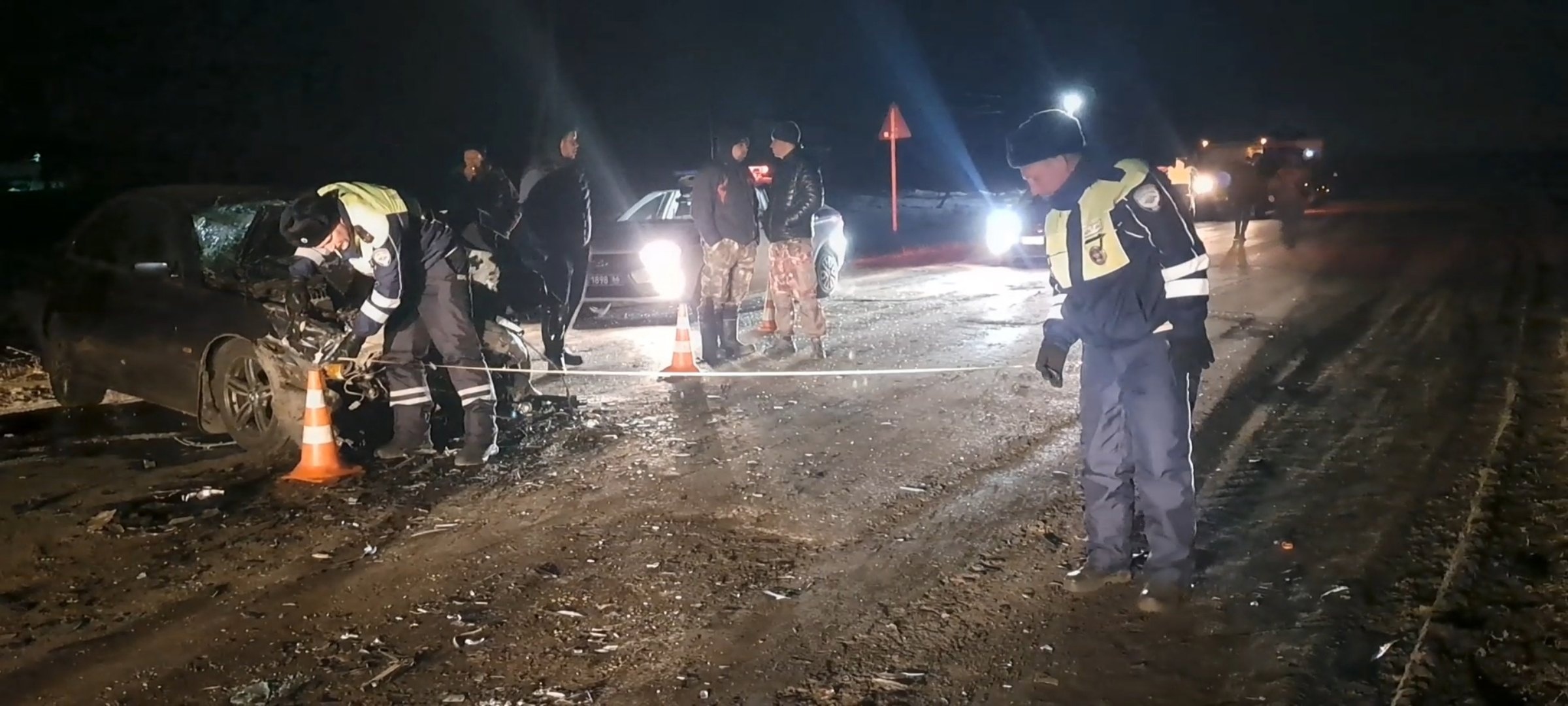 Два бесправника спровоцировали ДТП с пострадавшими у поселка Сосновый Бор