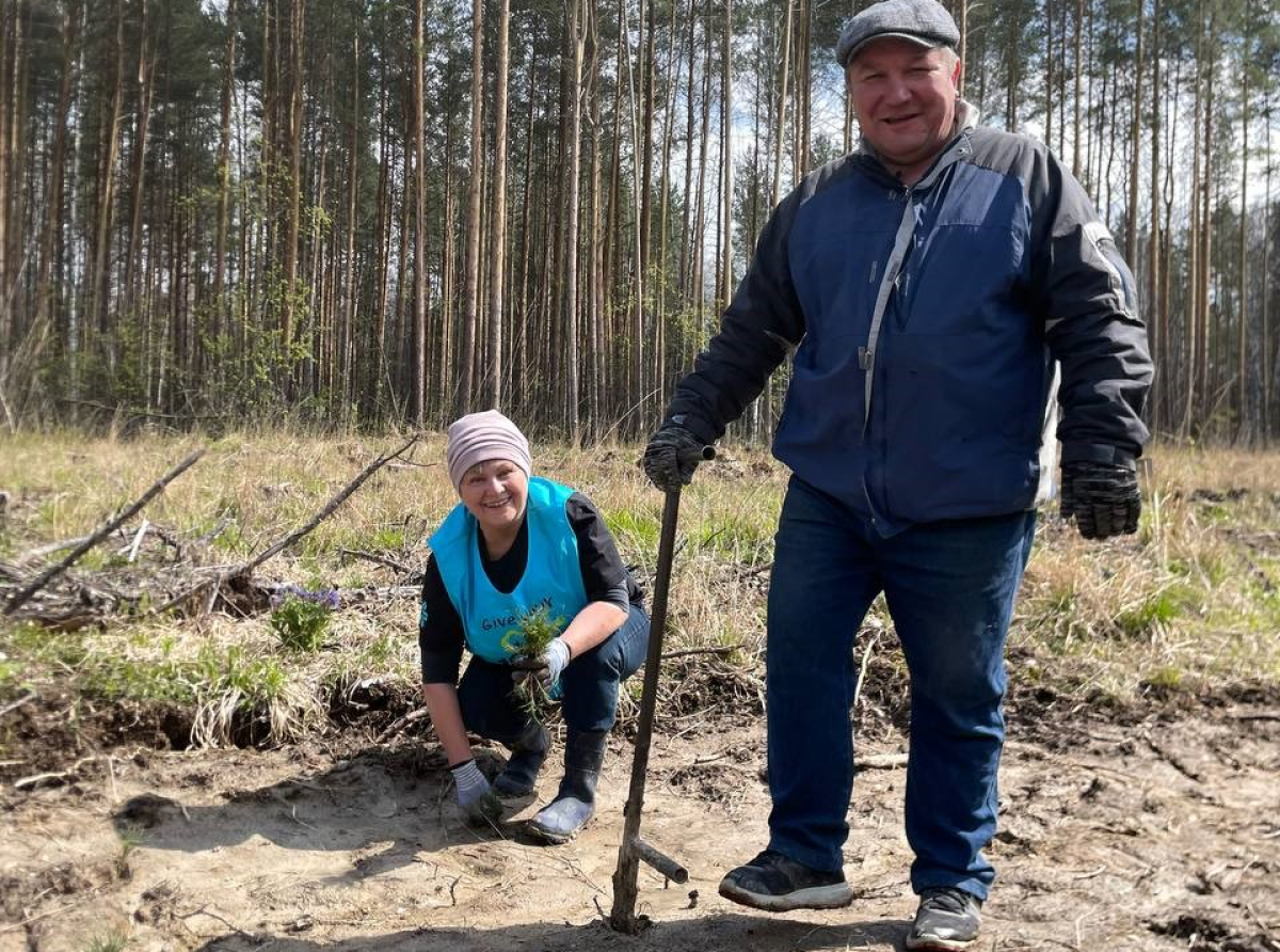 Надеемся, что к следующей весне добровольцев в нашем отряде только прибавится / Фото предоставлены Любовью Рыбаковой