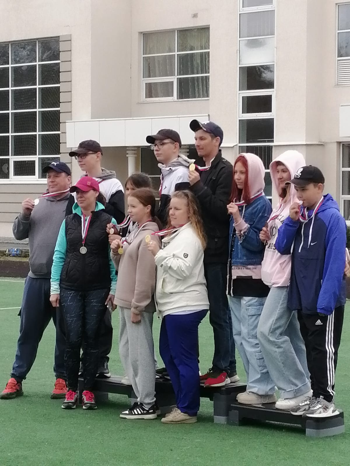 Состязались в стрельбе из лука