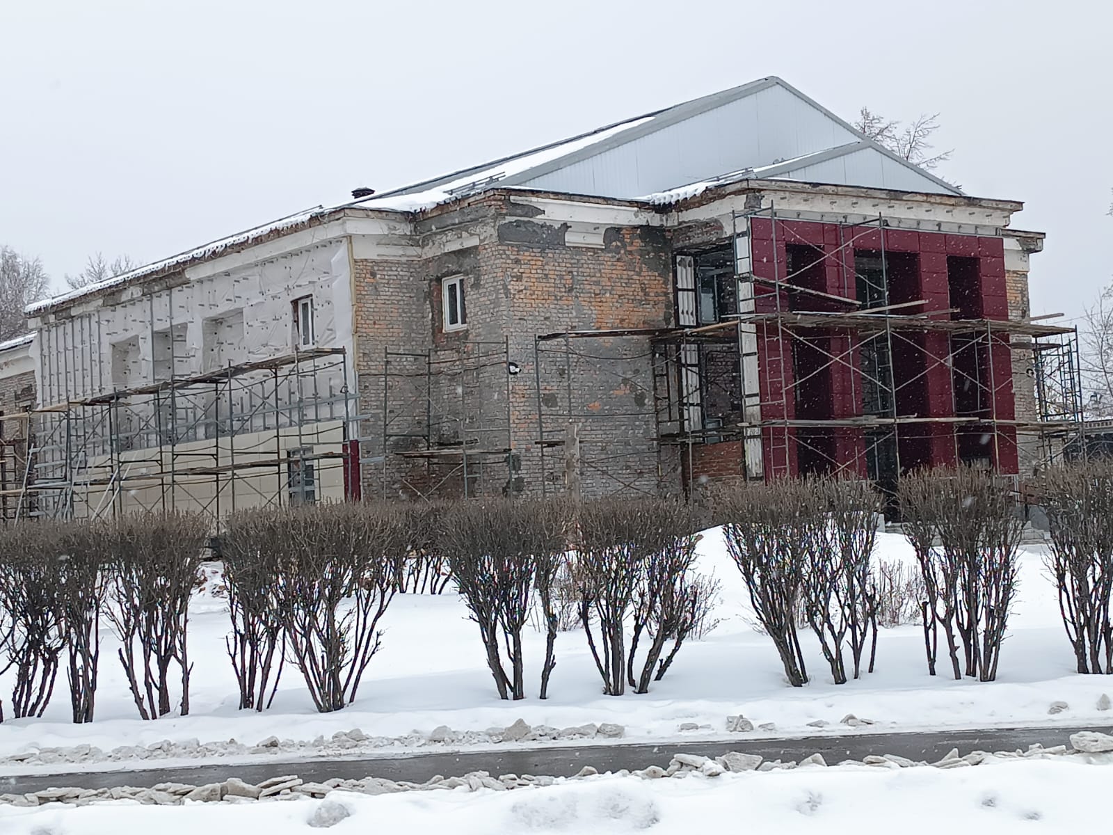 В зданиях культуры идут большие ремонты 