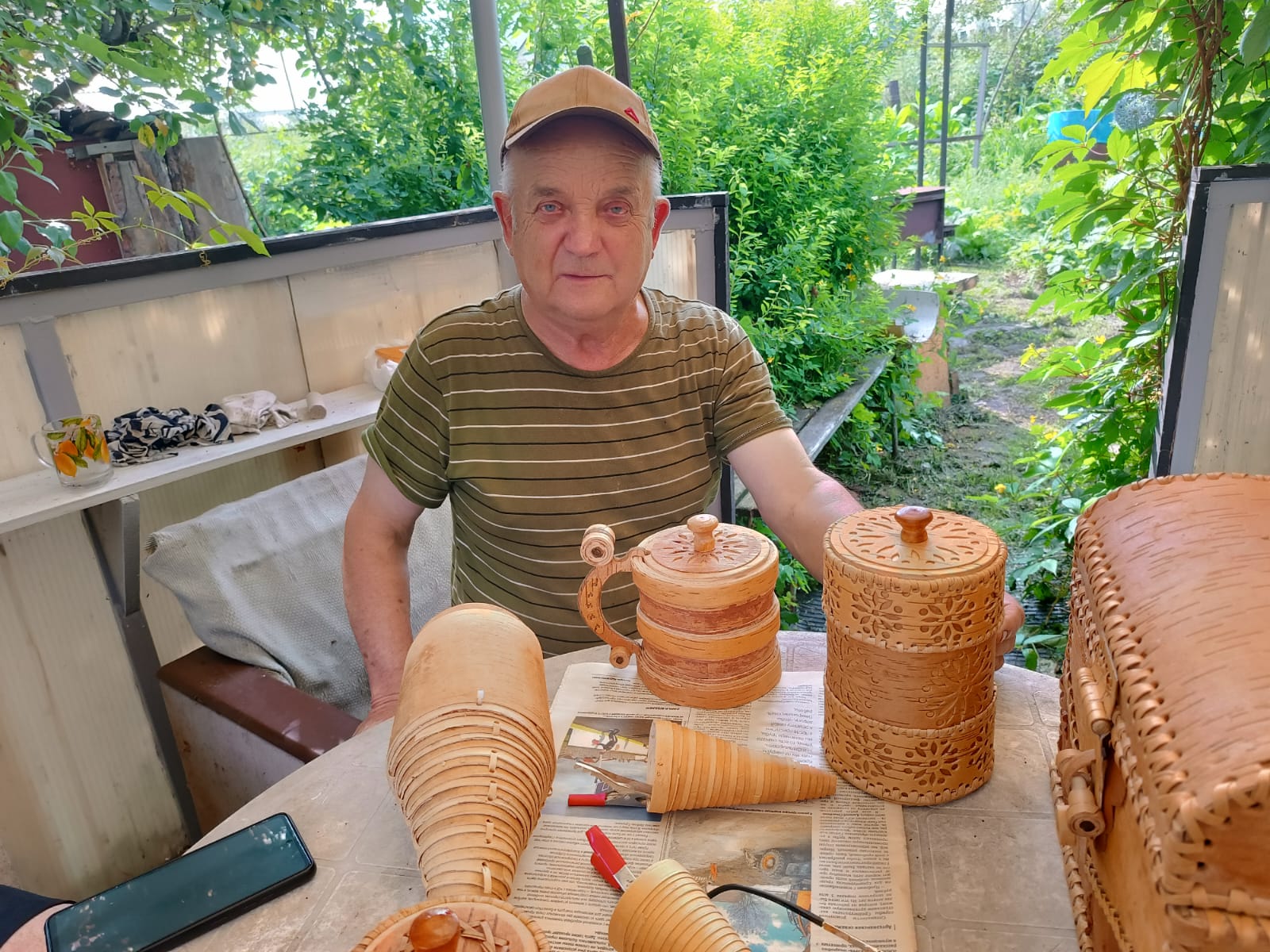 Творчество Сергея Маркина: терпение, береста и душа