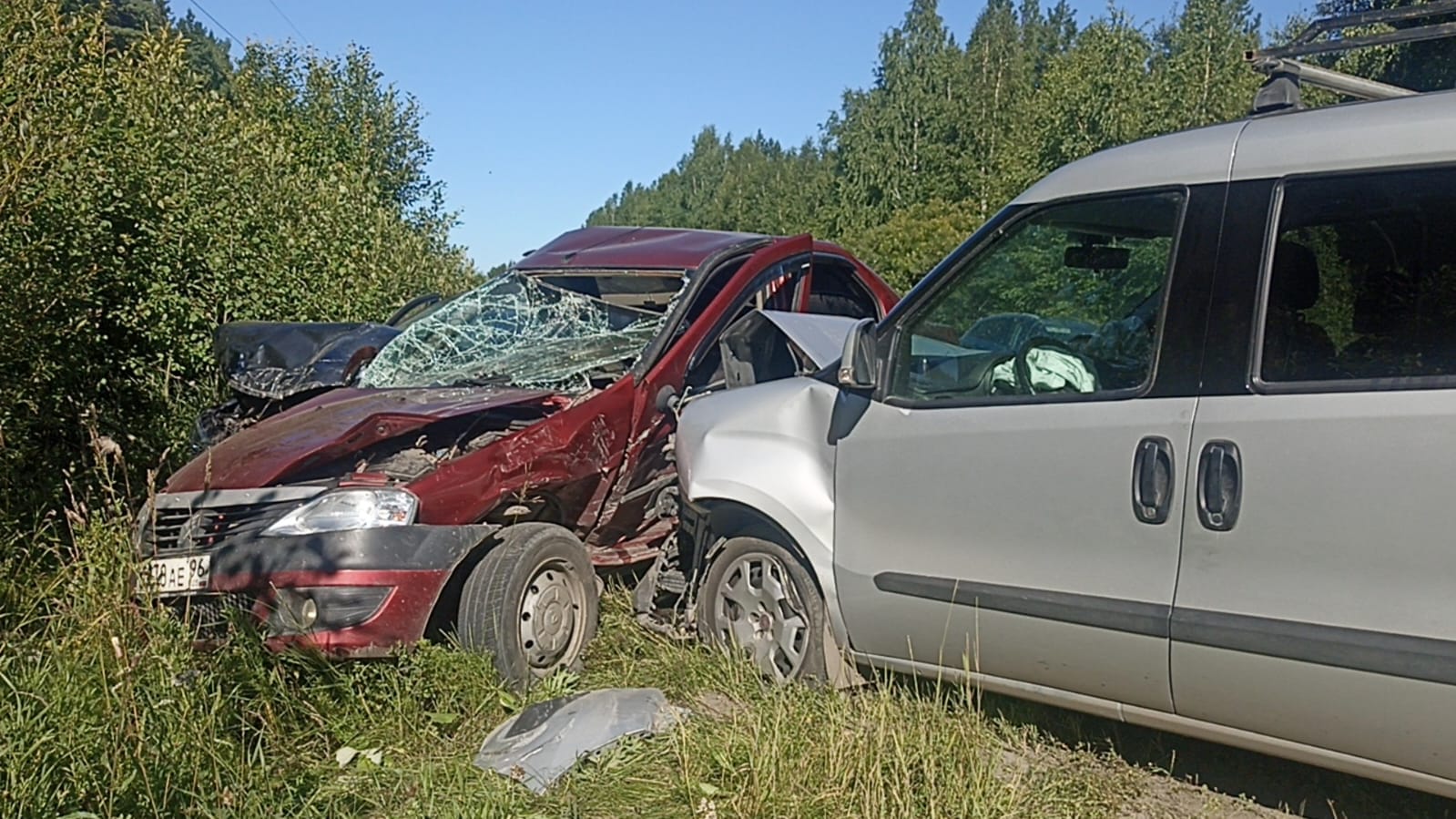 В страшной аварии на дороге Артемовский-Зайково погибла женщина