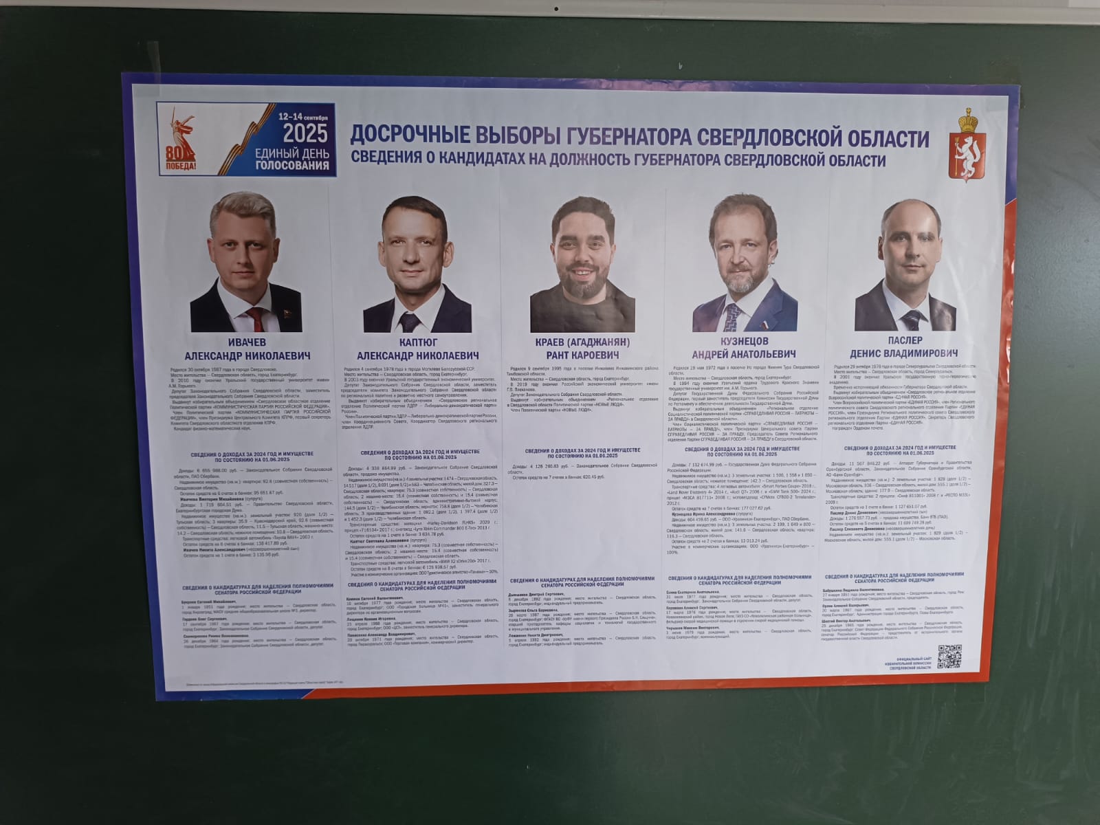  Все идем на выборы Губернатора!