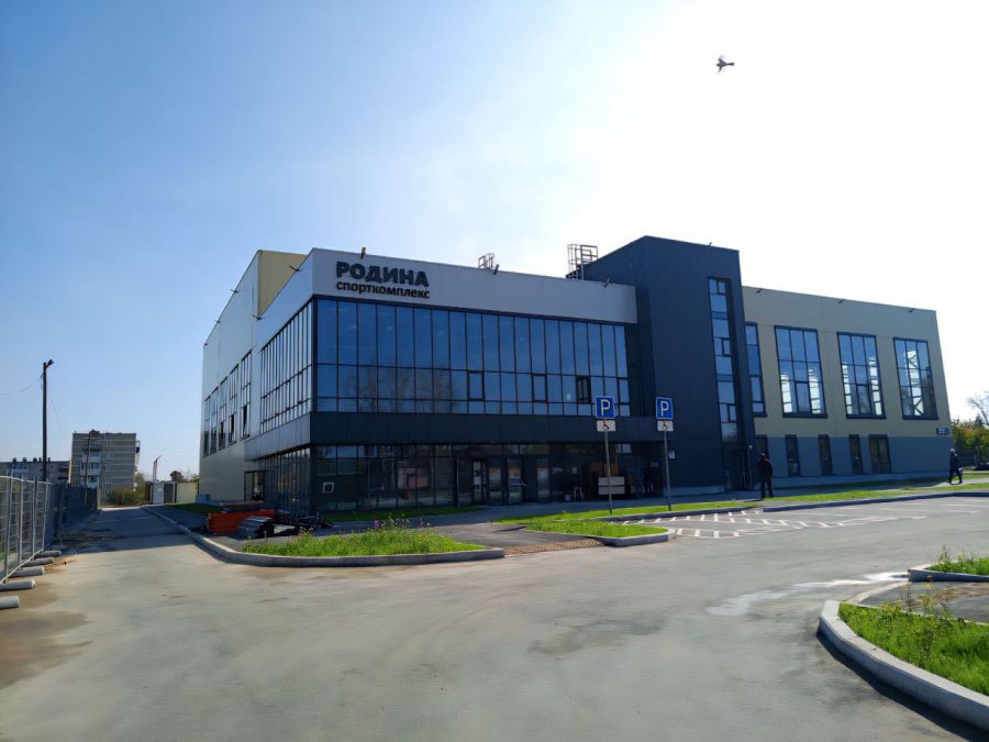 Строительство современного ФОК «Родина» в Богдановиче вышло на финишную прямую