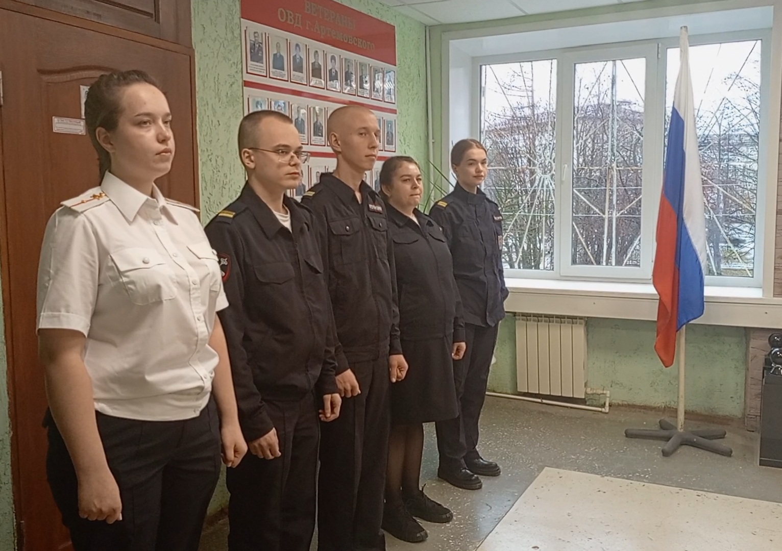 Сотрудники полиции приняли присягу