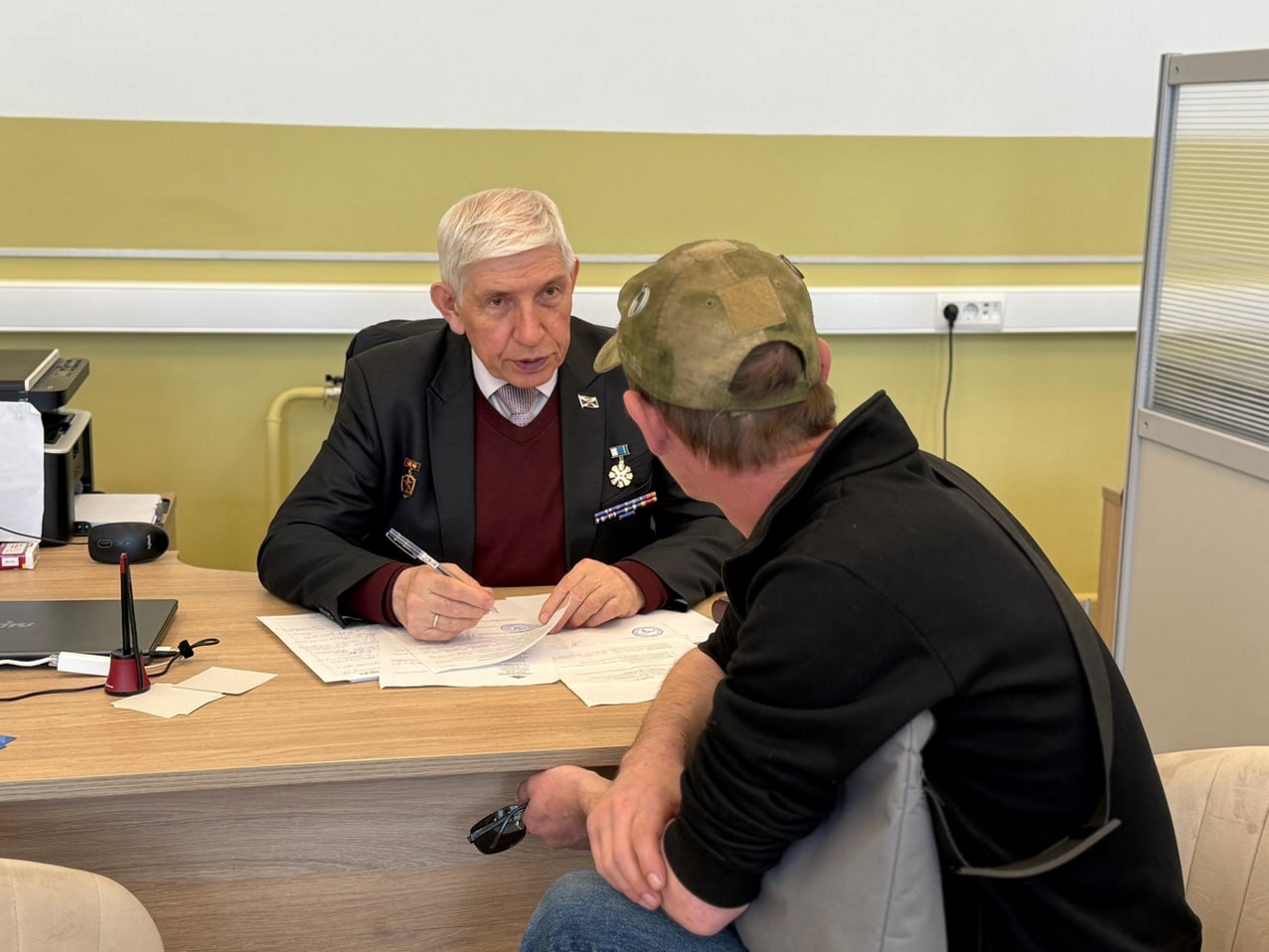 Единый день приема и меры поддержки для участников СВО