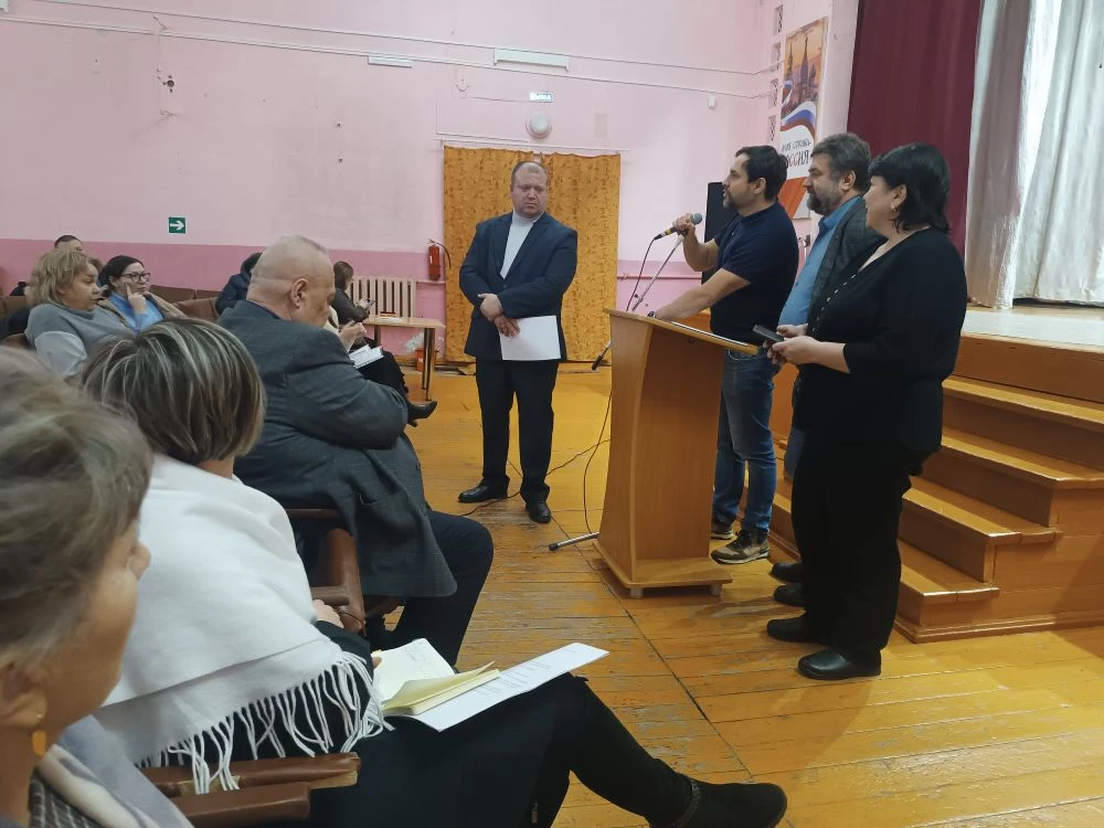 Андрей Соболев отчитался о работе перед населением