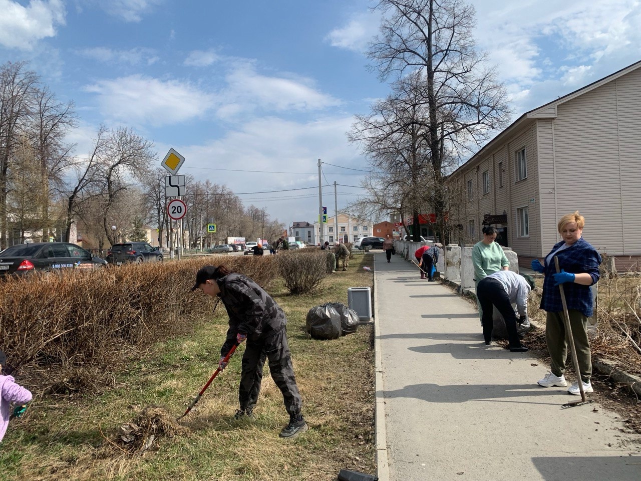 Берем пилы, заряжаемся оптимизмом и идем на субботник!