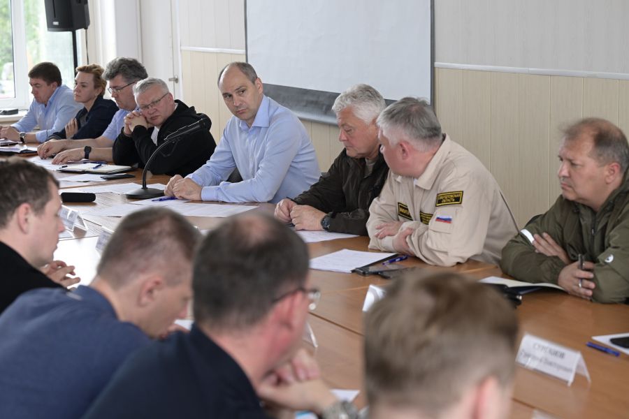 Губернатор Денис Паслер посетил Кушву для контроля ликвидации последствий урагана